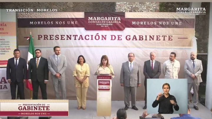 Margarita González Saravia presenta su gabinete de Desarrollo Económico e Infraestructura