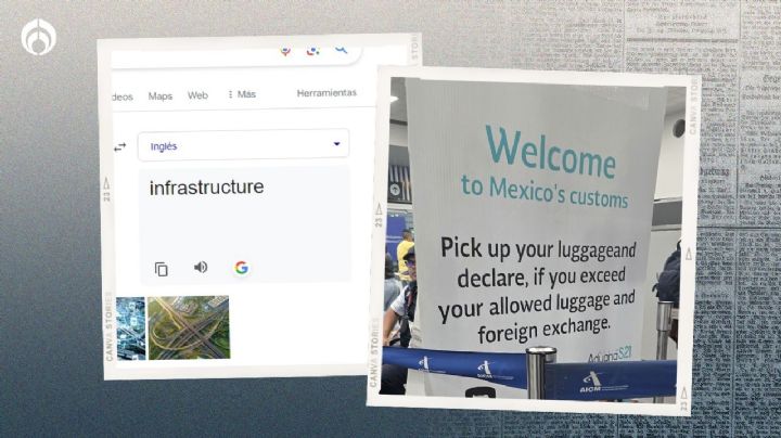 AICM, ¿víctima del traductor? Tunden al aeropuerto por letrero en inglés a lo 'infrastructur'