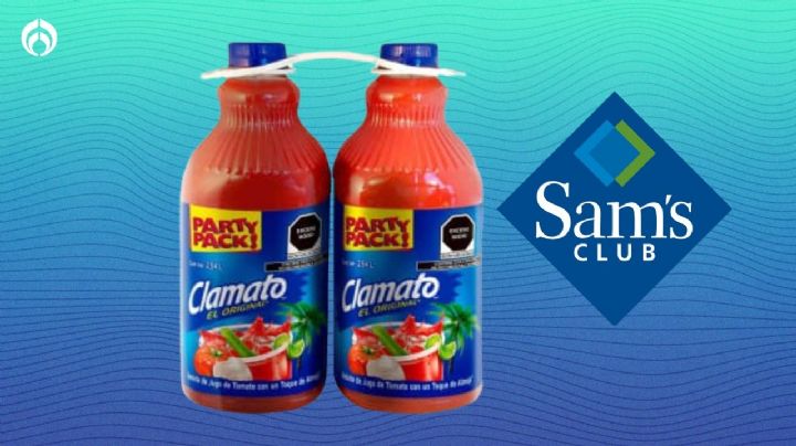 ¡Para las miches del fin! Sam’s Club rebaja el precio de este pack de Clamato