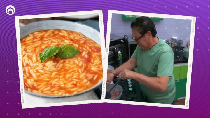 La receta secreta de Mario Bezares para preparar su famosa sopa de pasta