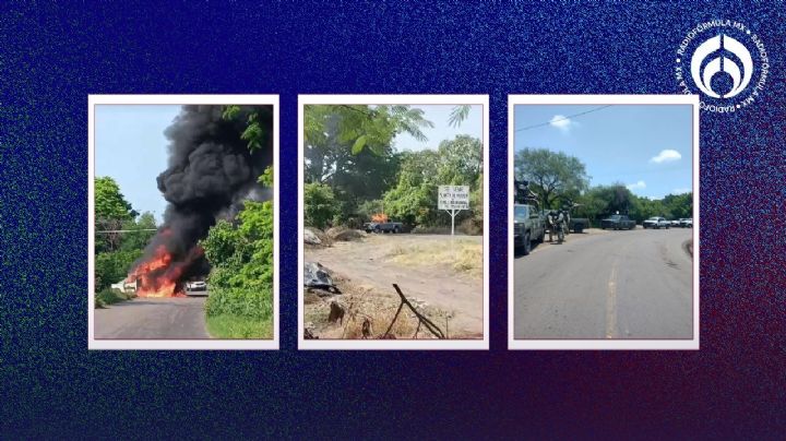 Arde Tierra Caliente: bloqueos y ataques con drones contra policías en Buenavista, Michoacán