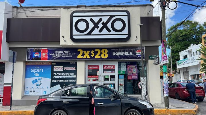 Ladrón siembra terror y destrucción tras robar Oxxo en Ciudad Madero