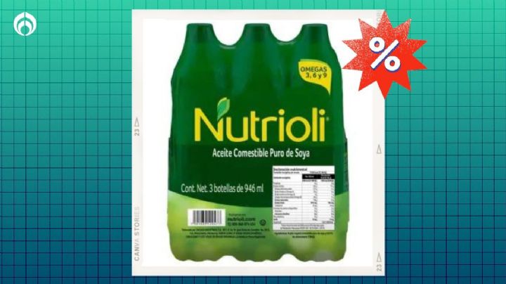 Sam's Club rebaja paquete de aceite Nutrioli; ahorras un dineral y cuidas tu corazón, según Profeco