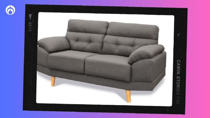 Liverpool rebaja casi 4 mil pesos a este sillón “love seat” cómodo y versátil (hay en 2 colores)