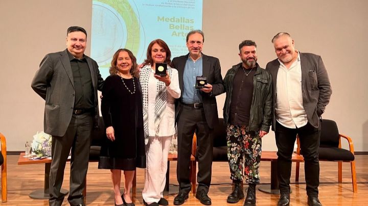 Actriz juarense ganadora del premio 'Ariel' recibe Medalla Bellas Artes 2024