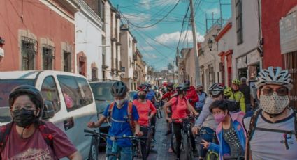 Ciclistas se preparan para mostrar bondades de ciclovía en avenida Corregidora