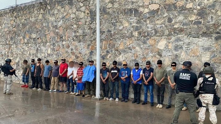 Desmantelan banda de secuestradores de 19 miembros entre ellos 4 menores en Sonora