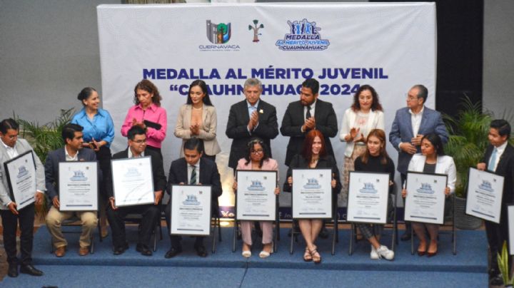 El Ayuntamiento de Cuernavaca entrega la Medalla al Mérito Juvenil ¿Quiénes fueron los ganadores?