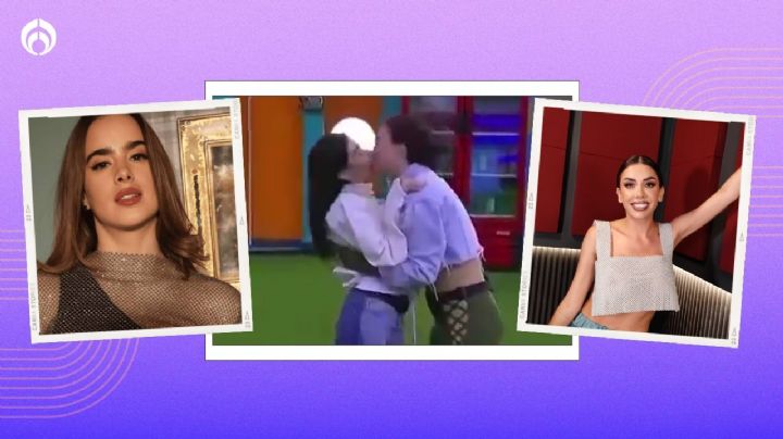 La Casa de los Famosos: Gala y Karime se dan tremendo beso, ¡Garime es real!