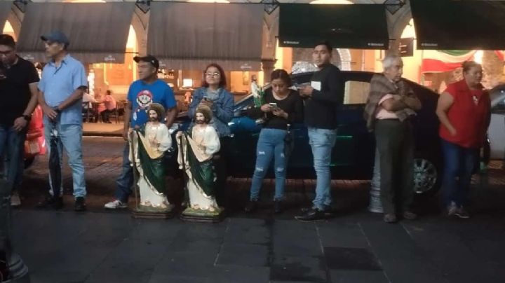 Gran fervor por las reliquias de San Judas Tadeo en Veracruz: miles de fieles abarrotan la catedral