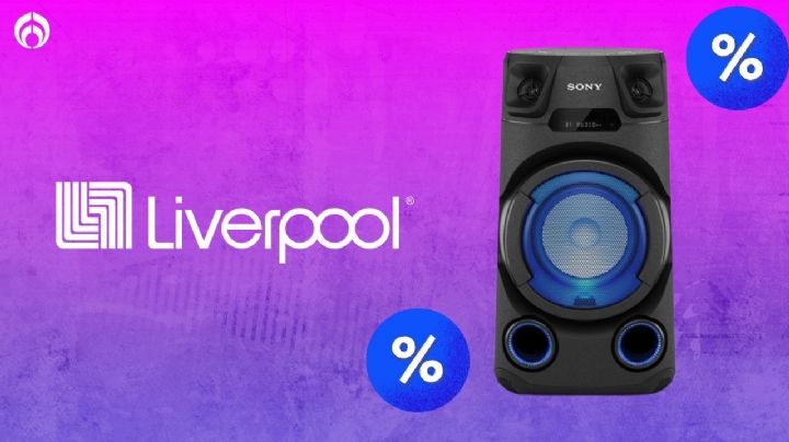 Características y opiniones del Bafle Sony que Liverpool rebaja ¡es ideal para tus fiestas!