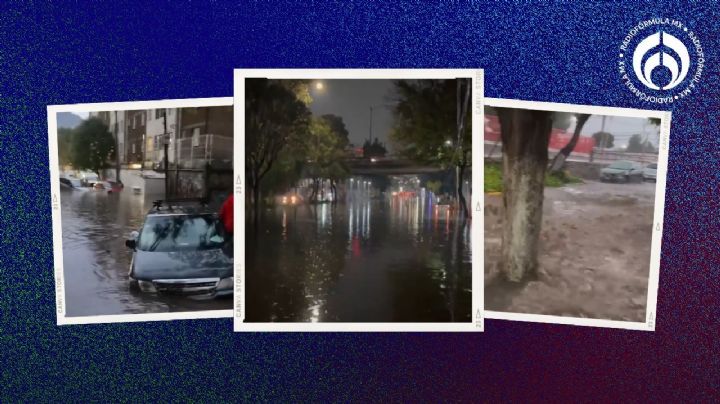 (VIDEO) 'Tláloc' se ensaña: hay inundaciones en Tlalnepantla y alerta amarilla en CDMX