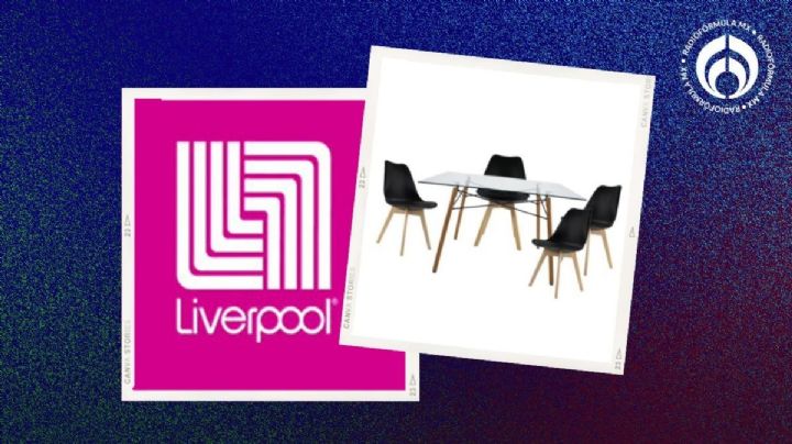 Liverpool: este es el comedor más barato, elegante e ideal para espacios pequeños