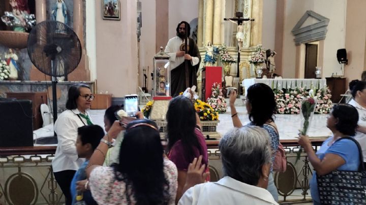 Visita de la reliquia de San Judas Tadeo rebasa expectativas: HOY, último día en la Catedral