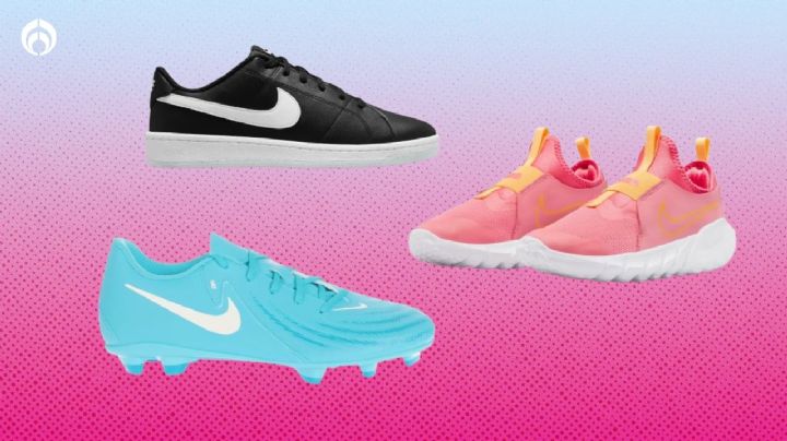 Liverpool remata tenis NIKE con más del 50% de descuento para toda la familia; ¡son más de 190!