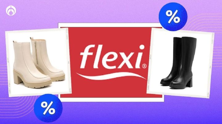 Ofertas Flexi: TODAS las botas y botines para lucir en otoño por menos de 1,000 pesos