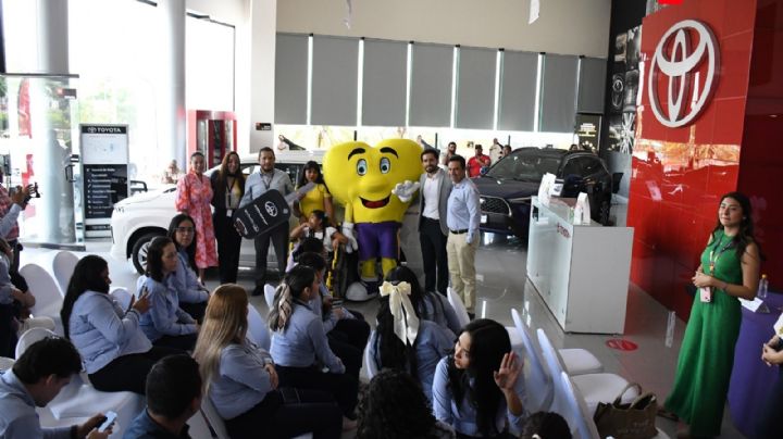 Toyota Chiapas entrega vehículo al CRIT Chiapas como parte de su constante compromiso con la niñez