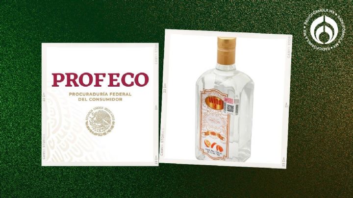 El licor de naranja mexicano que obtuvo un 'tache' de la Profeco