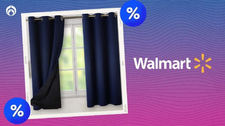 Walmart deja a precio regalado las cortinas black-out y con aislante térmico; ¡buenísimas para el otoño!