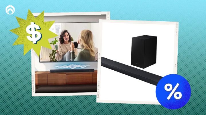 Walmart remata casi al 50% de descuento la barra de sonido Samsung con audio envolvente y realista