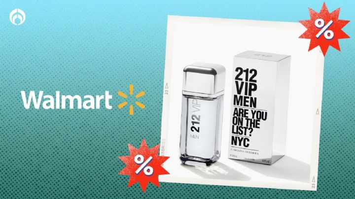 Walmart rebaja el perfume amaderado 212 VIP de Carolina Herrera, solo para hombres elegantes