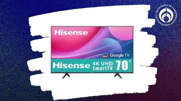 Walmart 'casi regala' pantalla Hisense de 70 pulgadas con descuento de $11,000