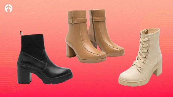 Ofertas Flexi: botas de piel con plataforma en remate para lucir elegante en las Fiestas Patrias