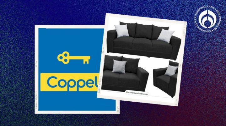 Coppel: esta es la sala de 3 piezas más cómoda y barata para comprar