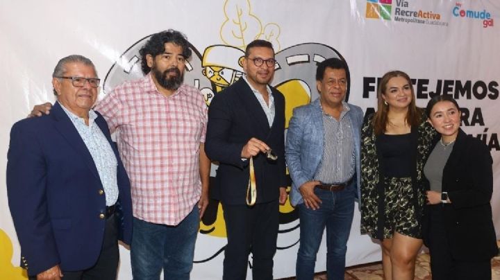 Celebran 20 años de la Vía RecreActiva en Guadalajara con actividades culturales y deportivas