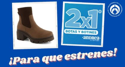 No solo es Flexi: Andrea tiene botas y botines al 2X1; hay largas, cortas con y sin tacón