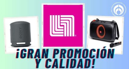 Antes de la Venta Nocturna: Liverpool liquida bocinas JBL y Sony a mitad de precio