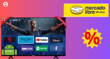 Mercado Libre vende pantalla a 2 mil pesos para que veas series y películas; viene con Android TV