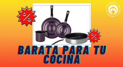 Elektra: esta es la batería de cocina más barata y completa; no se le pegará nada