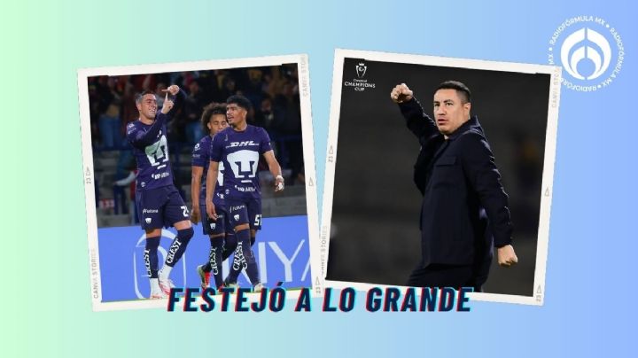 Así festejó Efraín Juárez junto a la afición la victoria de Pumas en CU | VIDEO