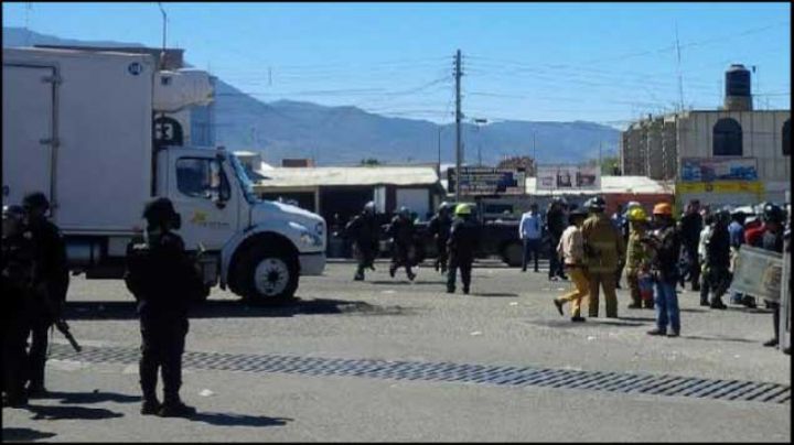 Retira policía bloqueo en carretera de Oaxaca