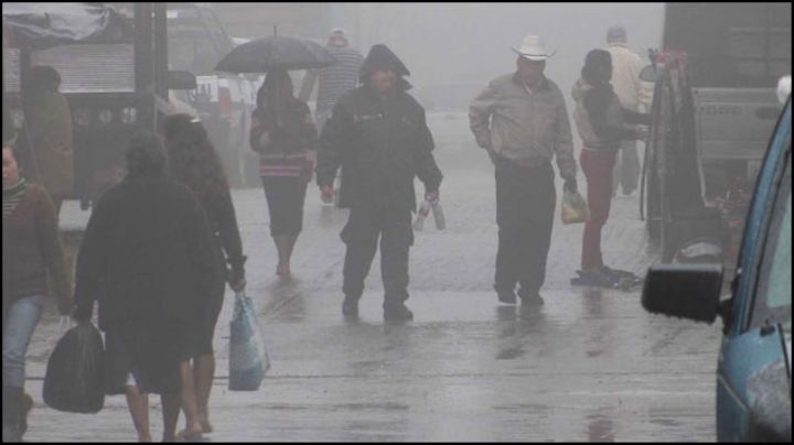 Alertan por efectos del frente frío 32 y quinta tormenta invernal