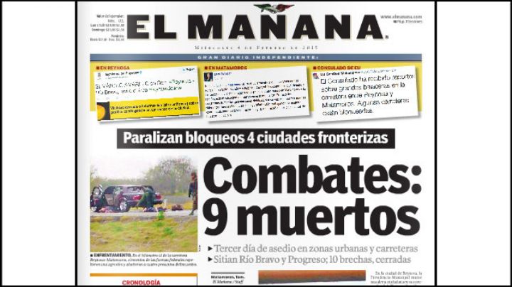 Levantan, golpean y liberan a director de El Mañana de Matamoros