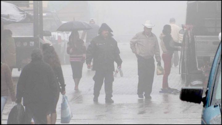 Lluvias afectarán a 17 estados por efectos del frente frío 42 