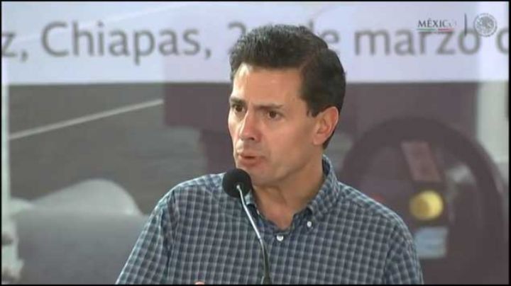 Inaugura Peña Nieto planta de tratamiento de aguas en Chiapas. Con Loret de Mola