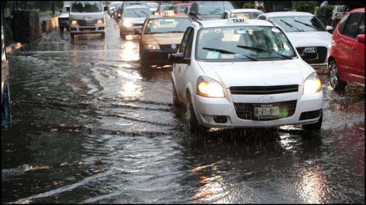 Lluvias continuarán en territorio mexicano las próximas 24 horas