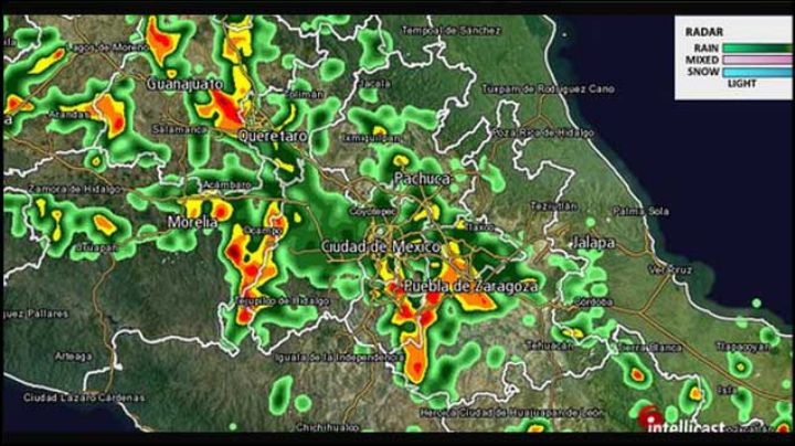 Se pronostican tormentas en varios estados del país