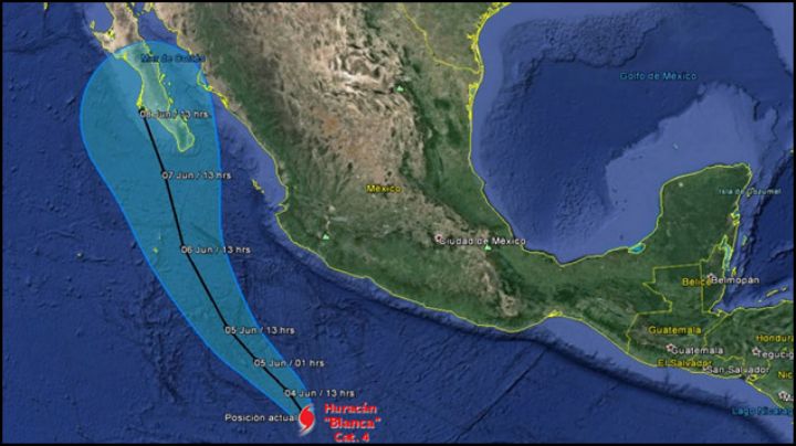 Cierran puertos en Acapulco y Zihuatanejo por huracán Blanca