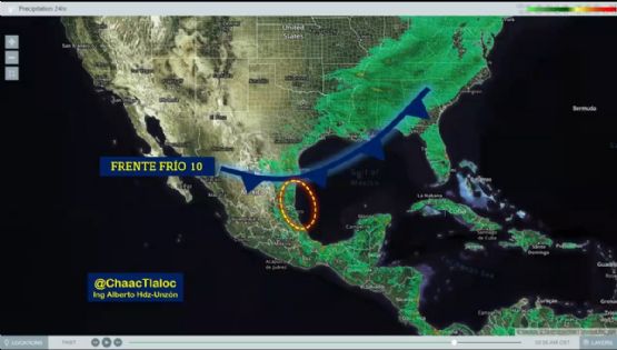 Clima de hoy lunes: Bajas temperaturas debido al frente frio número 10