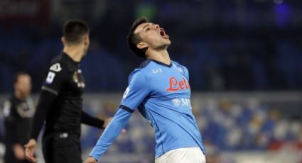 ‘Chucky’ Lozano ‘enloquece’, expulsado por una patada de cárcel y pierde el Napoli