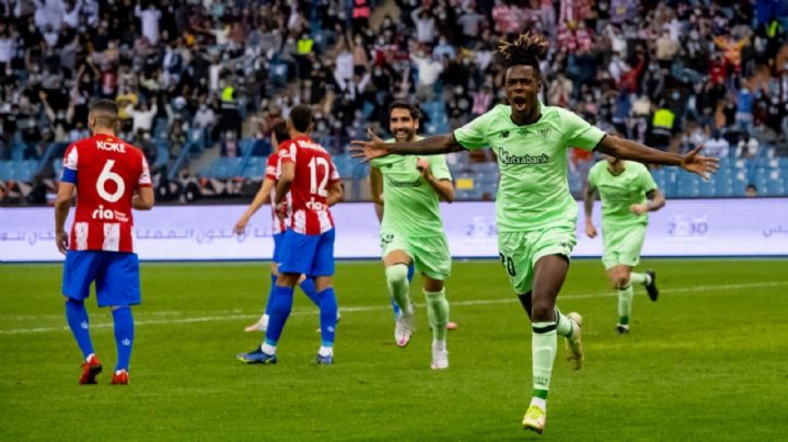 Athletic remonta y vence al Atlético, jugará la Final de la Supercopa ante Real Madrid