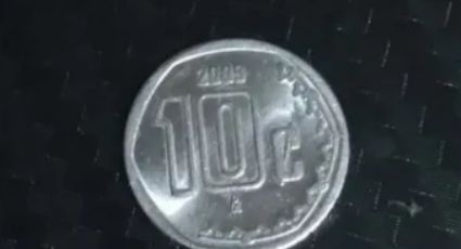 ¡No la tires! Está moneda de 10 centavos se vende hasta en 42 mil pesos