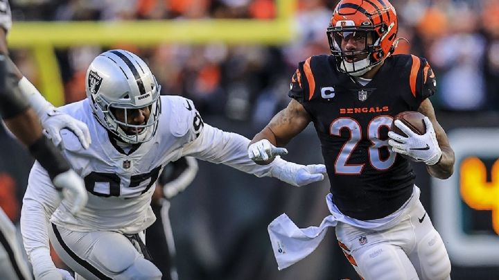 Bengals vencen a Raiders con gran actuación de Burrow, dejan atrás 31 años de facasos