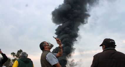 Incendio en Azcapotzalco: Bomberos realizan labores de remoción y enfriamiento