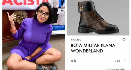 Un trabajo así… diputada del PAN presume botas de ¡36 mil pesos!