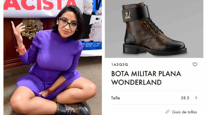 Un trabajo así… diputada del PAN presume botas de ¡36 mil pesos!